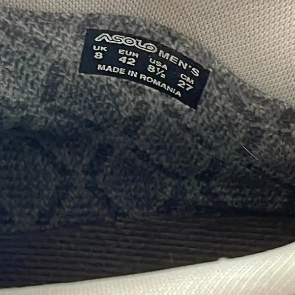 Asolo DRIFTER I GV EVO WIDE FIT gore Tex vibram sole hiking trekking boot - Picture 12 of 15